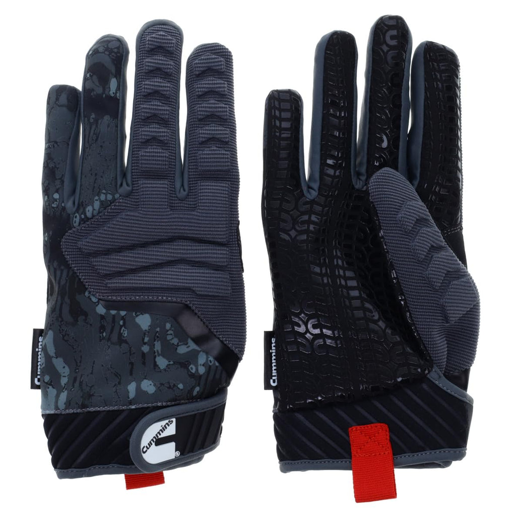Cummins Pro Mechanic Glove - Professional Tool Grip Mechanics Work Gloves for Men Women with Impact Protection, Large