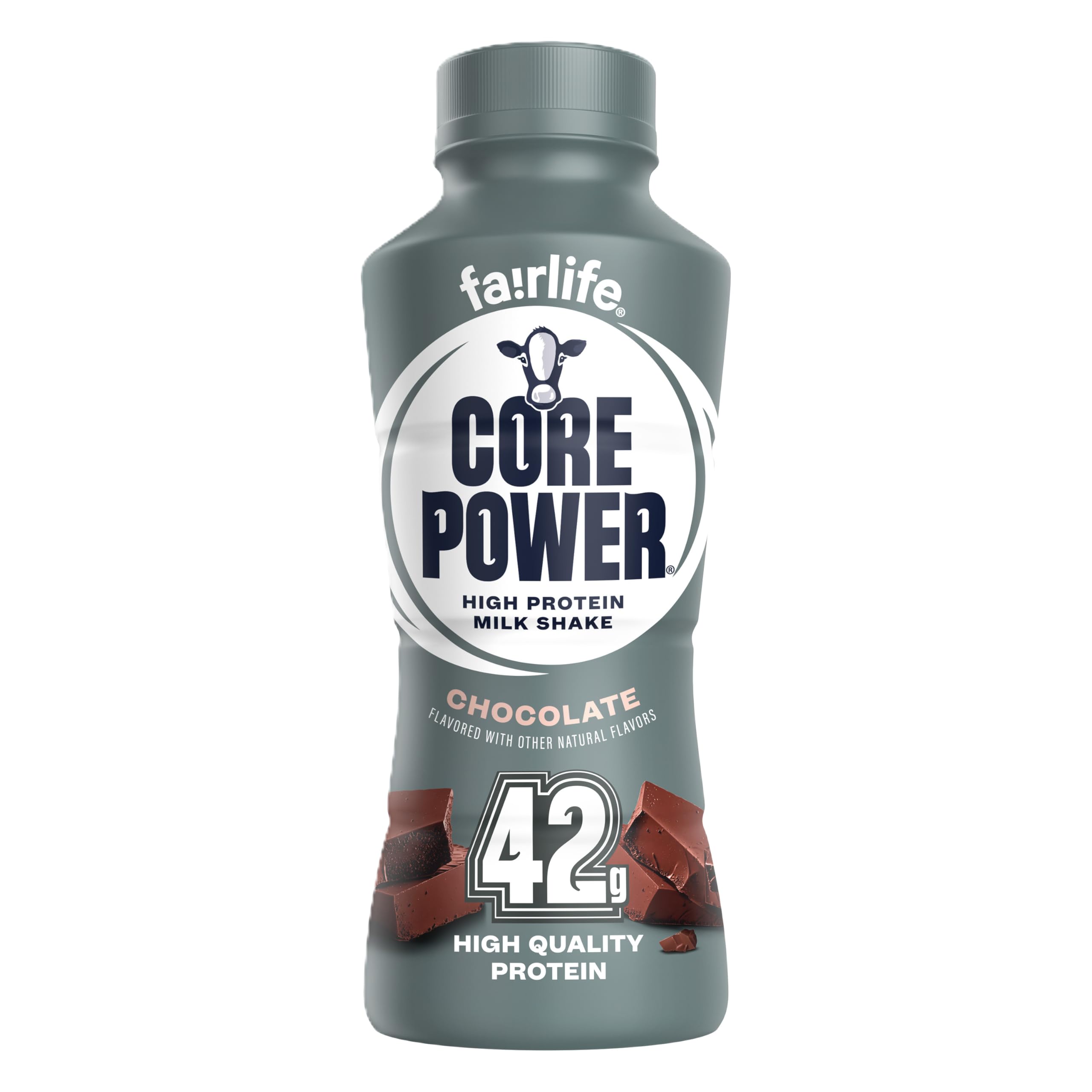 Core Power Fairlife Elite 42g High Protein Milk Shakes For kosher diet, Ready to Drink for Workout Recovery, Chocolate, 14 Fl Oz (Pack of 12), Liquid, Bottle